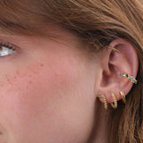 Ear Cuff Multi Hoops Aura Placcato Oro