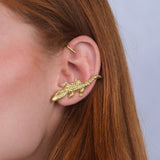 Ear Cuff Maxi Coco Placcato Oro