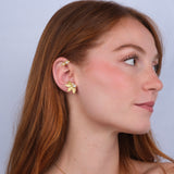 Ear Cuff Maxi Calliope Placcato oro
