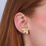 Ear Cuff Maxi Calliope Placcato oro