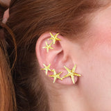 Ear Cuff Maxi Nereide Placcato Oro