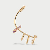 Ear Cuff Multi Hoops Aura Placcato Oro