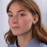 Ear Cuff Multi Hoops Aura Placcato Oro
