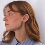 Ear Cuff Multi Hoops Aura Placcato Oro