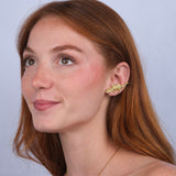 Ear Cuff Maxi Coco Placcato Oro