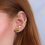 Ear Cuff Maxi Eden Placcato oro