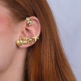 Ear Cuff Maxi Teti Gold Plated